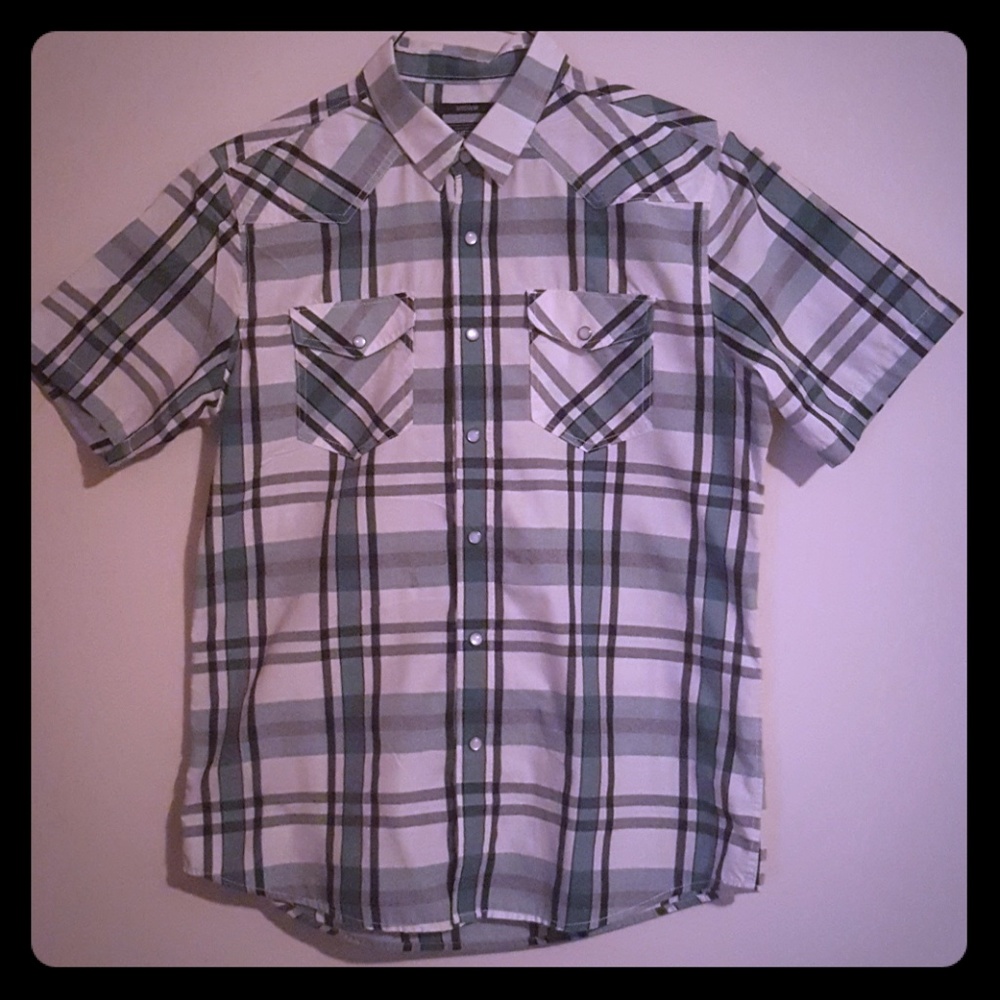 American Rag short sleeve button down
